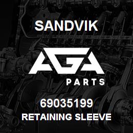 69035199 Sandvik RETAINING SLEEVE | AGA Parts