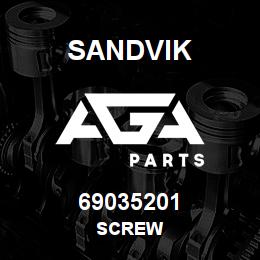69035201 Sandvik SCREW | AGA Parts