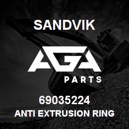 69035224 Sandvik ANTI EXTRUSION RING | AGA Parts