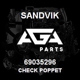 69035296 Sandvik CHECK POPPET | AGA Parts