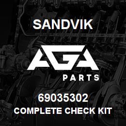 69035302 Sandvik COMPLETE CHECK KIT | AGA Parts