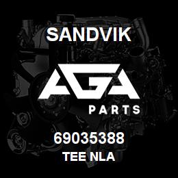 69035388 Sandvik TEE NLA | AGA Parts