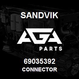 69035392 Sandvik CONNECTOR | AGA Parts