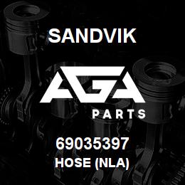 69035397 Sandvik HOSE (NLA) | AGA Parts
