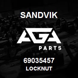 69035457 Sandvik LOCKNUT | AGA Parts