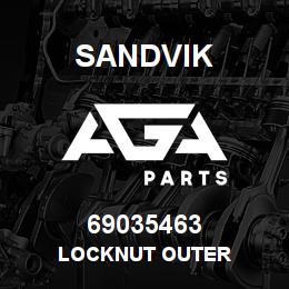 69035463 Sandvik LOCKNUT OUTER | AGA Parts