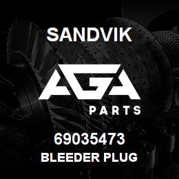69035473 Sandvik BLEEDER PLUG | AGA Parts