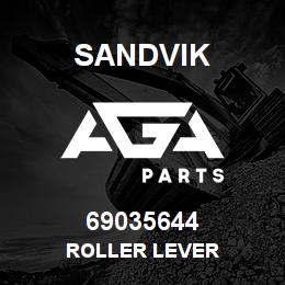 69035644 Sandvik ROLLER LEVER | AGA Parts