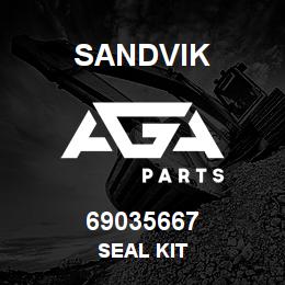 69035667 Sandvik SEAL KIT | AGA Parts