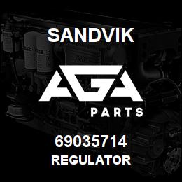 69035714 Sandvik REGULATOR | AGA Parts
