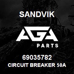 69035782 Sandvik CIRCUIT BREAKER 50A | AGA Parts