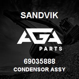 69035888 Sandvik CONDENSOR ASSY | AGA Parts