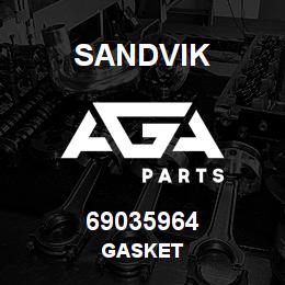 69035964 Sandvik GASKET | AGA Parts