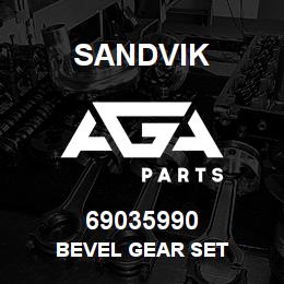 69035990 Sandvik BEVEL GEAR SET | AGA Parts