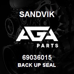 69036015 Sandvik BACK UP SEAL | AGA Parts