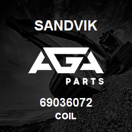 69036072 Sandvik COIL | AGA Parts