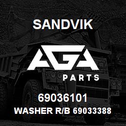 69036101 Sandvik WASHER R/B 69033388 RB | AGA Parts