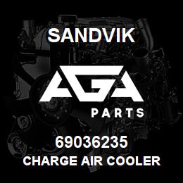 69036235 Sandvik CHARGE AIR COOLER | AGA Parts