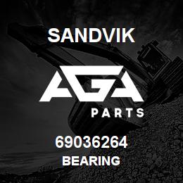 69036264 Sandvik BEARING | AGA Parts