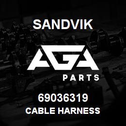 69036319 Sandvik CABLE HARNESS | AGA Parts