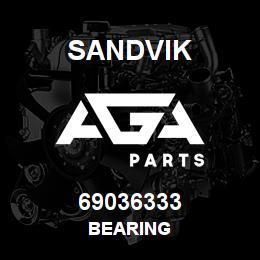 69036333 Sandvik BEARING | AGA Parts