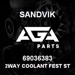 69036383 Sandvik 2WAY COOLANT FEST STRIP R/B 045210RB | AGA Parts