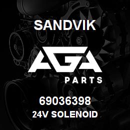 69036398 Sandvik 24V SOLENOID | AGA Parts
