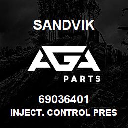 69036401 Sandvik INJECT. CONTROL PRES. SENSOR SEETTXT | AGA Parts