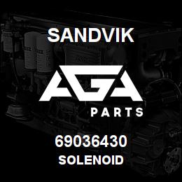 69036430 Sandvik SOLENOID | AGA Parts