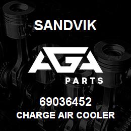 69036452 Sandvik CHARGE AIR COOLER | AGA Parts