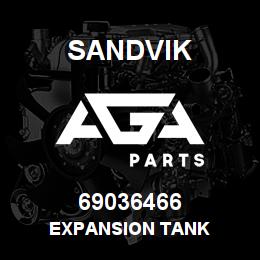 69036466 Sandvik EXPANSION TANK | AGA Parts