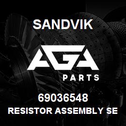 69036548 Sandvik RESISTOR ASSEMBLY SET | AGA Parts