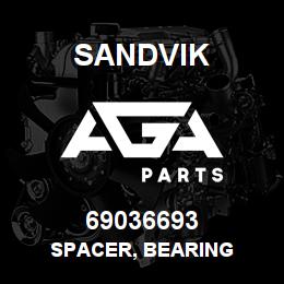 69036693 Sandvik SPACER, BEARING | AGA Parts