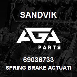 69036733 Sandvik SPRING BRAKE ACTUATING DISC RETURN | AGA Parts