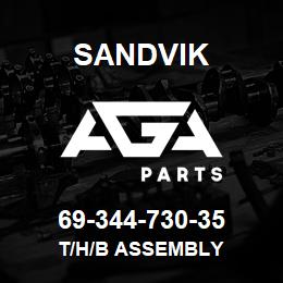 69-344-730-35 Sandvik T/H/B ASSEMBLY | AGA Parts