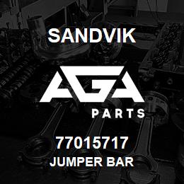 77015717 Sandvik JUMPER BAR | AGA Parts