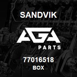 77016518 Sandvik BOX | AGA Parts
