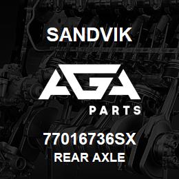 77016736SX Sandvik REAR AXLE | AGA Parts