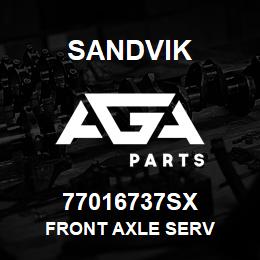 77016737SX Sandvik FRONT AXLE SERV | AGA Parts