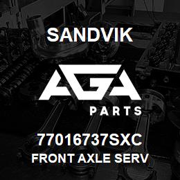 77016737SXC Sandvik FRONT AXLE SERV | AGA Parts