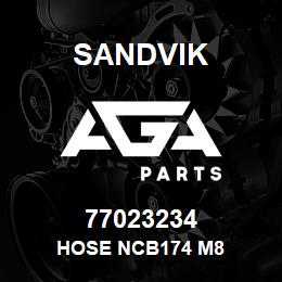 77023234 Sandvik HOSE NCB174 M8 | AGA Parts
