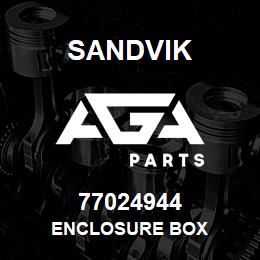 77024944 Sandvik ENCLOSURE BOX | AGA Parts