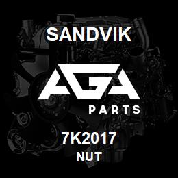 7K2017 Sandvik NUT | AGA Parts