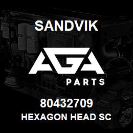80432709 Sandvik HEXAGON HEAD SC | AGA Parts