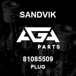81085509 Sandvik PLUG | AGA Parts