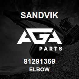 81291369 Sandvik ELBOW | AGA Parts