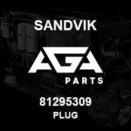 81295309 Sandvik PLUG | AGA Parts