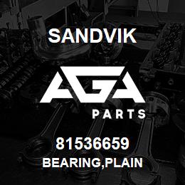 81536659 Sandvik BEARING,PLAIN | AGA Parts