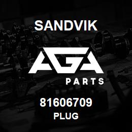 81606709 Sandvik PLUG | AGA Parts