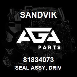 81834073 Sandvik SEAL ASSY, DRIV | AGA Parts